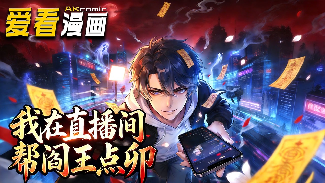 🔥【新番全集来袭】《我在直播间帮阎王点卯》活阎王左轩上线！直播预言作恶主播身死，获地府黑卡 + 阴阳眼，承接葬礼，直播间人气登顶！#anime #玄幻 #爱看漫画 #搞笑