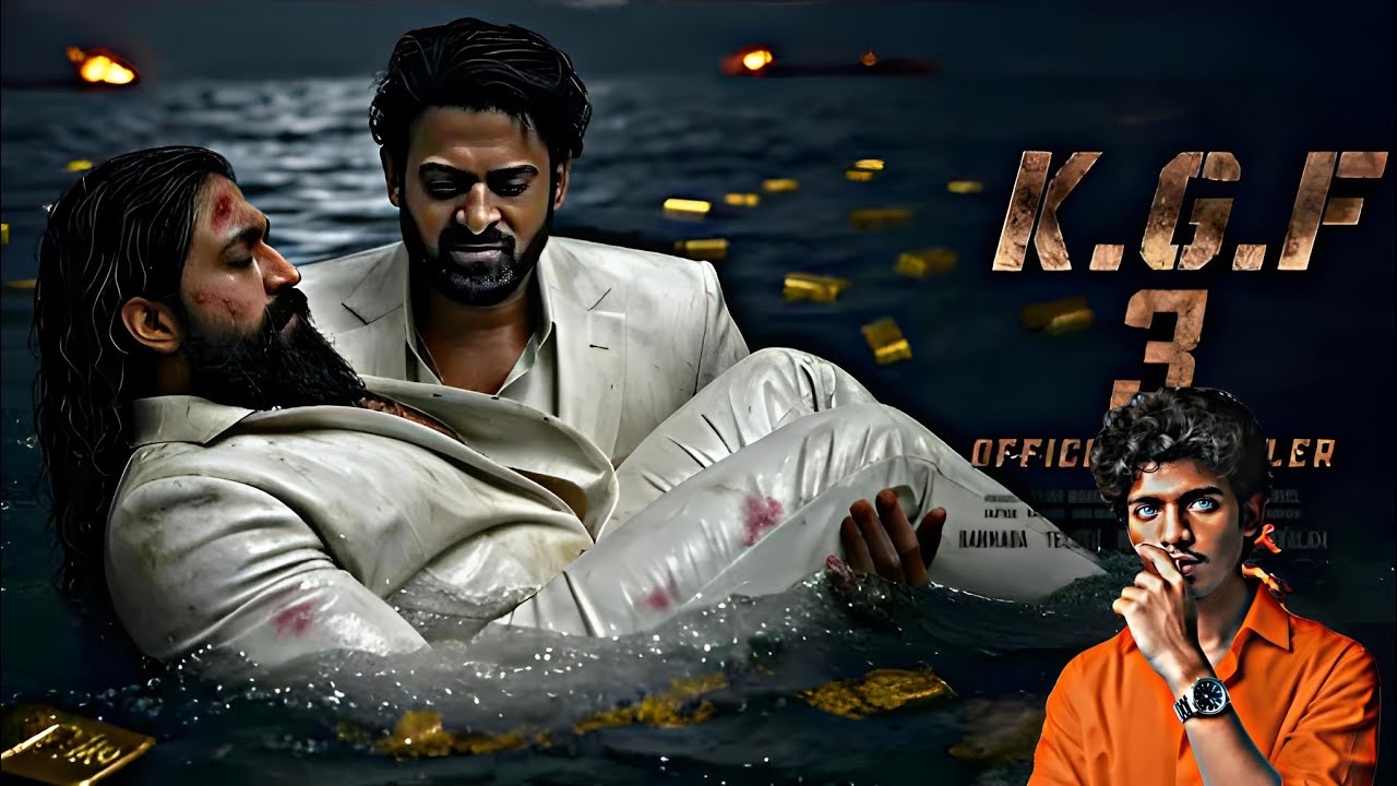 K.G.F: Chapter 3 - ROKING STAR YASH SALLAR & PASHANT NEEL - 2 OFFiCIAL DATE BY VEDANTS 