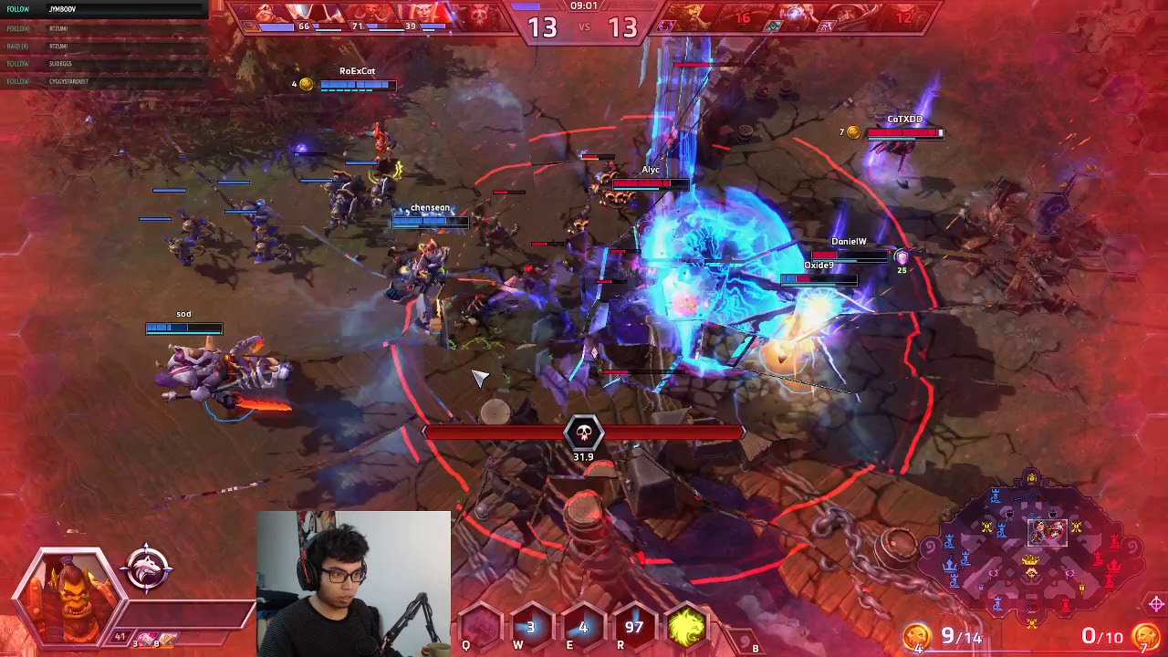 Heroes of the Storm - Thrall in Blackheart's Bay | The Butcher  + Thrall Combo!