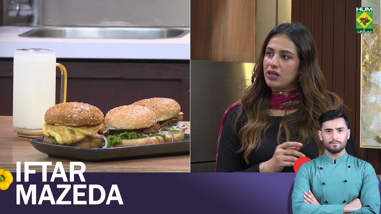 BUN KEBAB & MEETHI LASSI | Iftar Mazedar with Chef Saad | Maham Aamir | 13th Mar 2025 | Masala TV