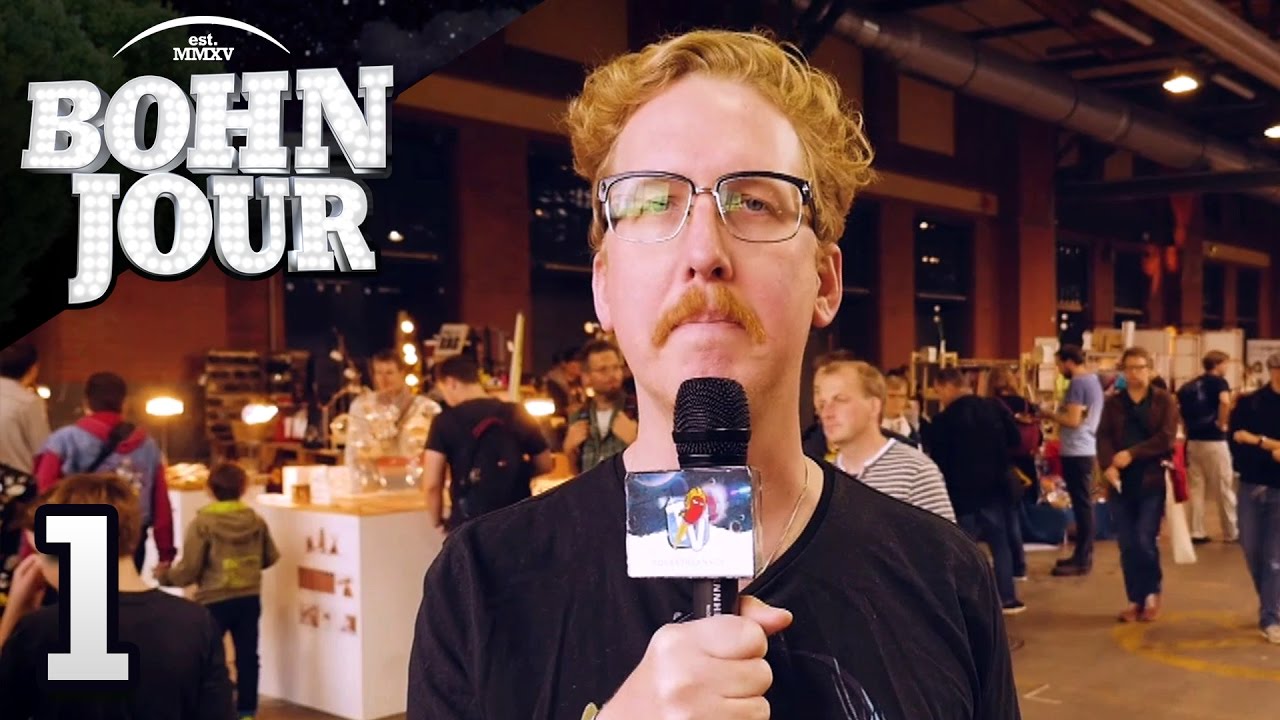 [1/3] Gunnar und Uke auf der Maker Faire, Snapchat,  | Bohn Jour | 05.10.2016