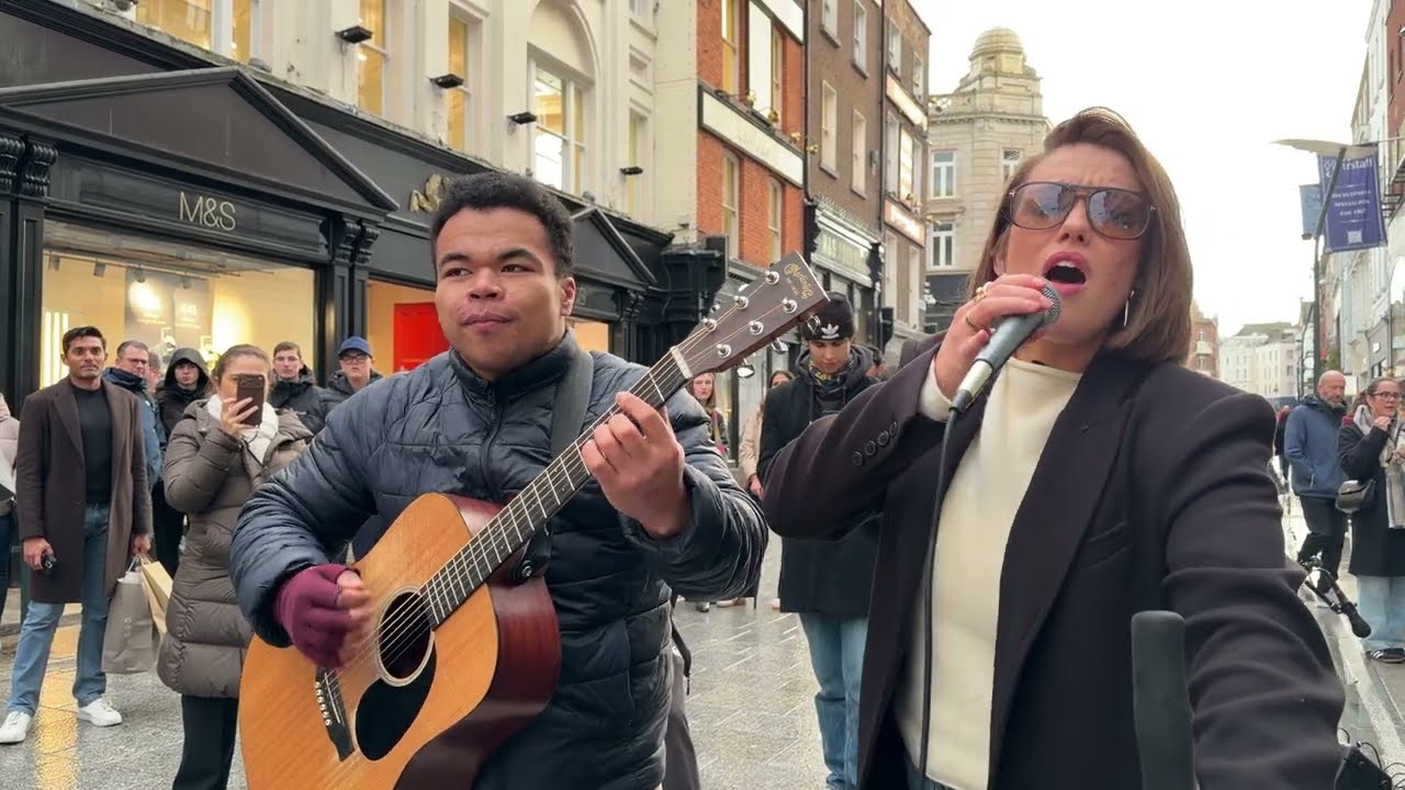 Just Chillin in the rain, this happened - Alicia Keys Allie Sherlock Cover & Fabio Rodriguez