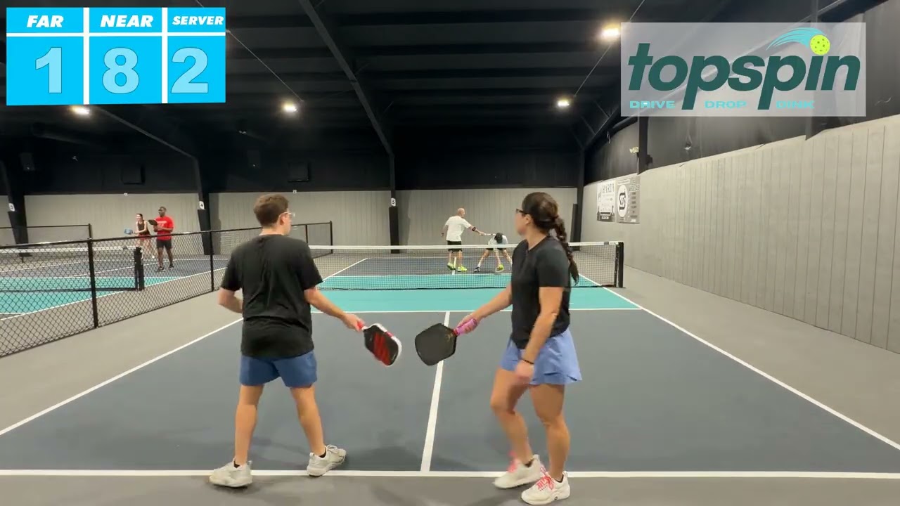 Top Spin Winter Classic Mixed Doubles Skill: (3.5-4.0) Age: (12 To 39) (Game 3)
