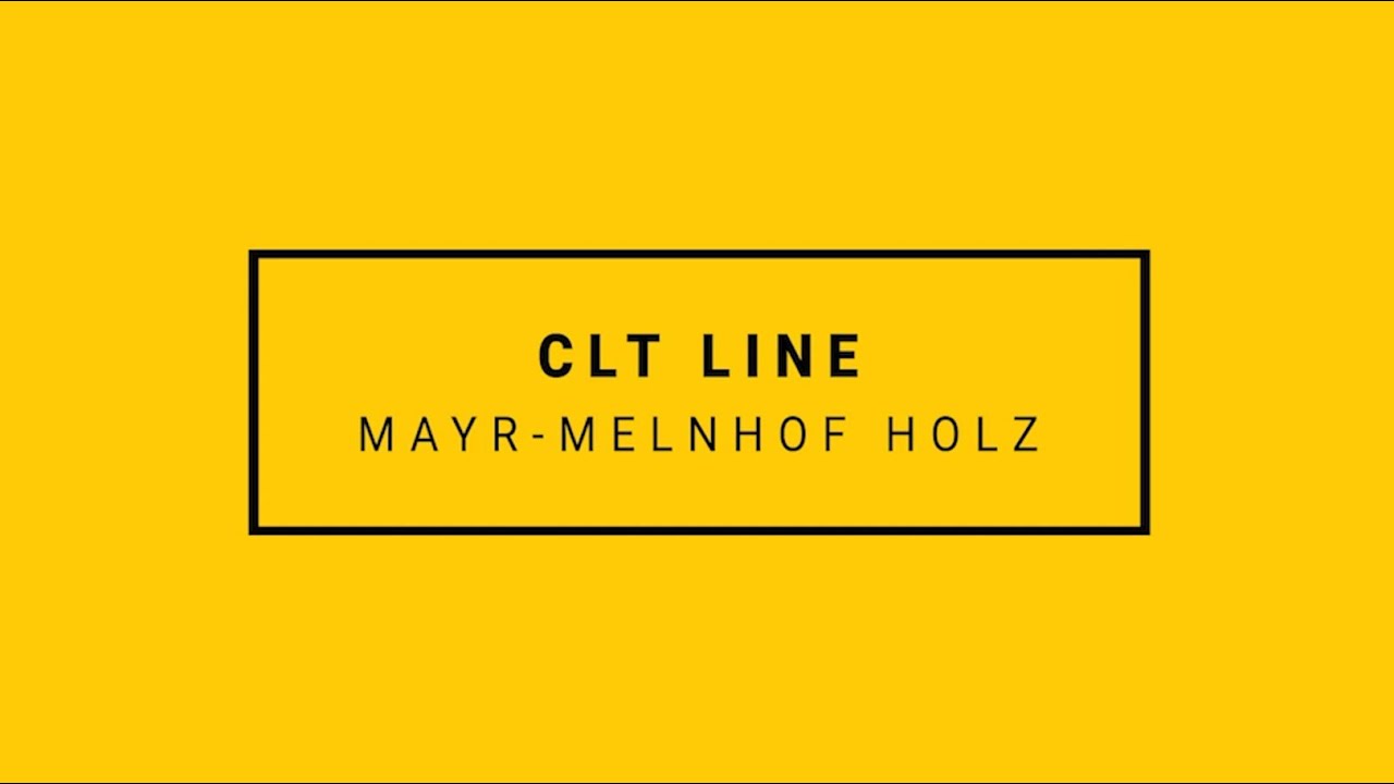 High-performance plant for CLT production for Mayer Melnhof in Leoben