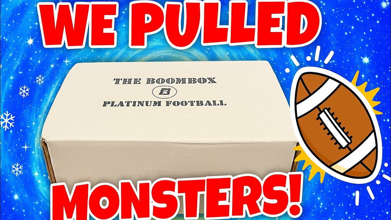 DROY AUTO?! Numbered cards everywhere! November Boombox Platinum Football Box Opening