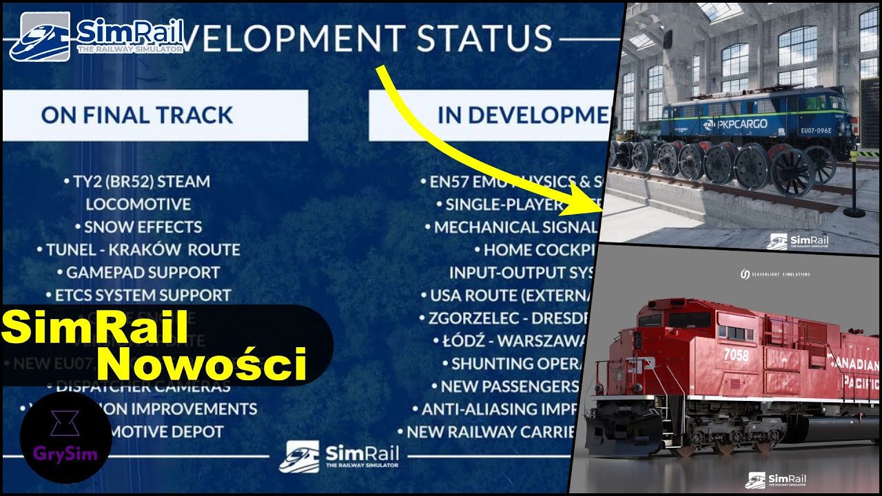 Nowości od Dev | SimRail