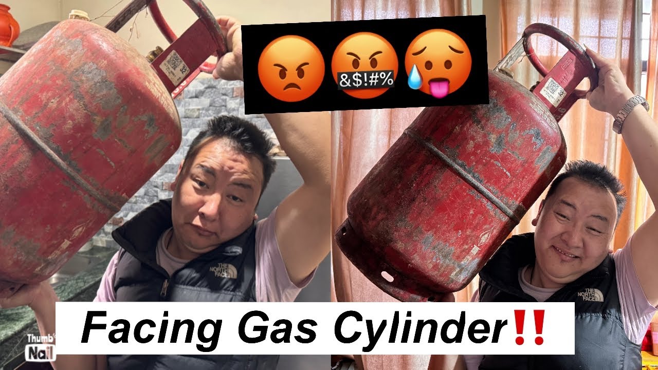 Very difficult to get￼￼ gas cylinder‼️we got mad 😡tibetan vlogger||family vlogs||new vedio||