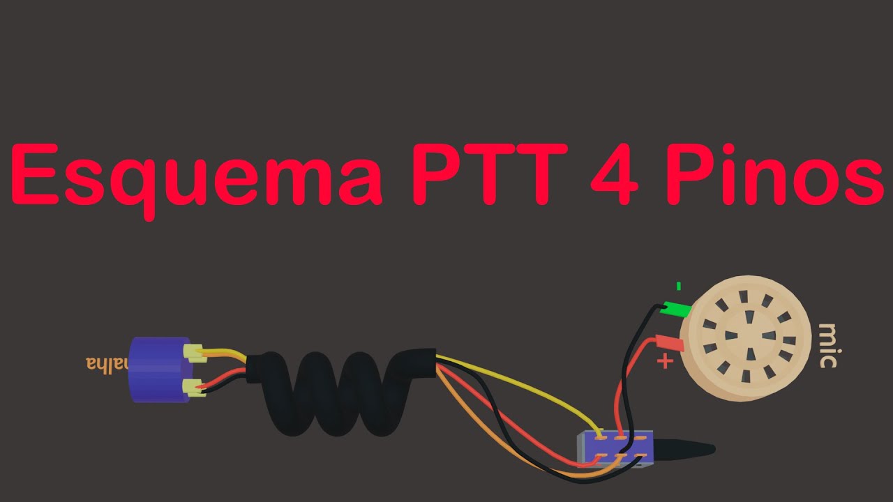 Esquema PTT 4 pinos alan 87