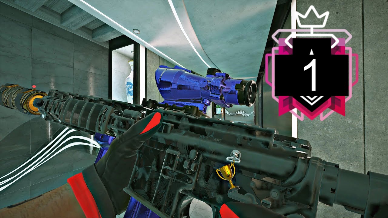 ЧЕМПИОН №1, СХВАТЫВАЮЩИЙ НЕВОЗМОЖНЫЕ раунды в Rainbow Siege X High Champion Gameplay PS5/XBOX