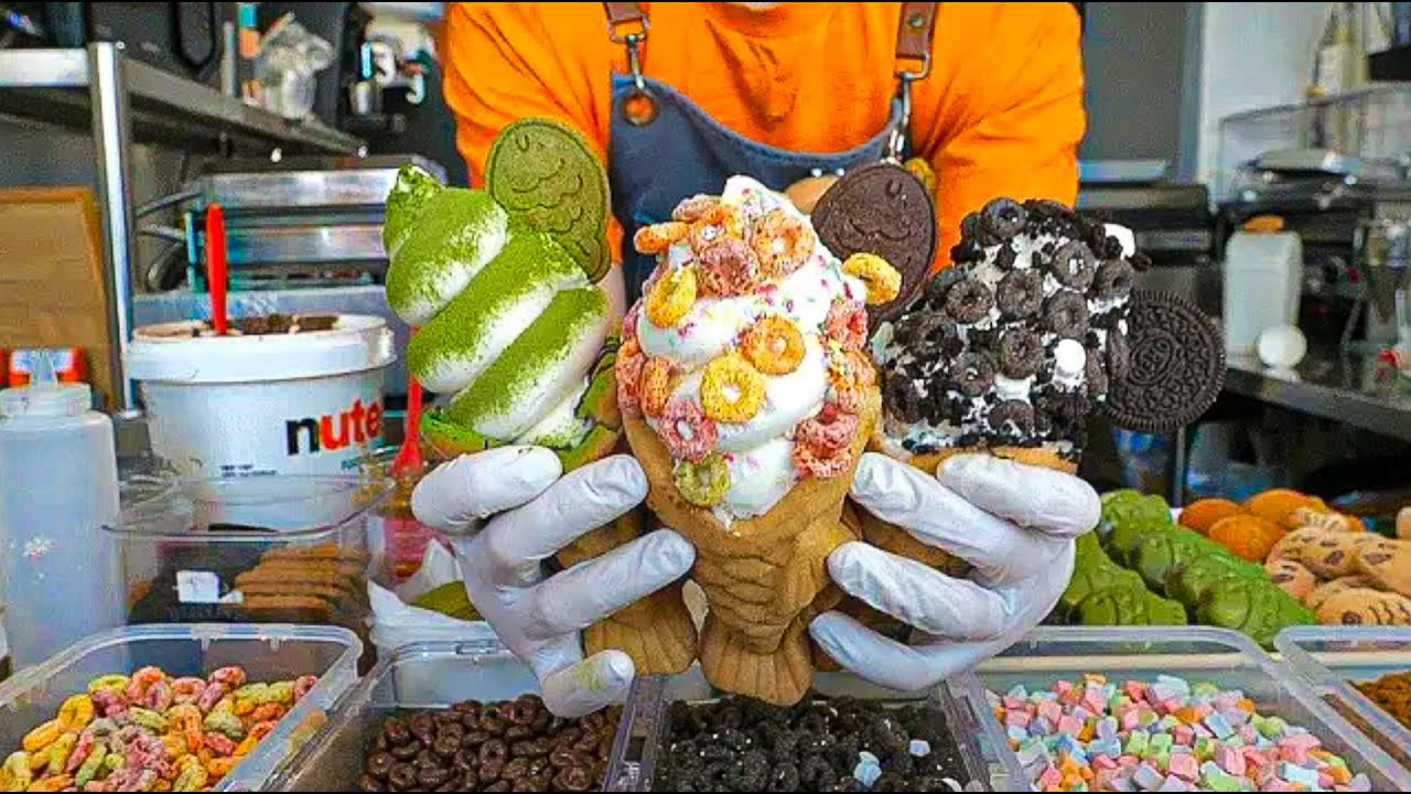 Уличная еда №1 в Корее! ЛУЧШИЕ уникальные хлебобулочные десерты - Korea Street Food