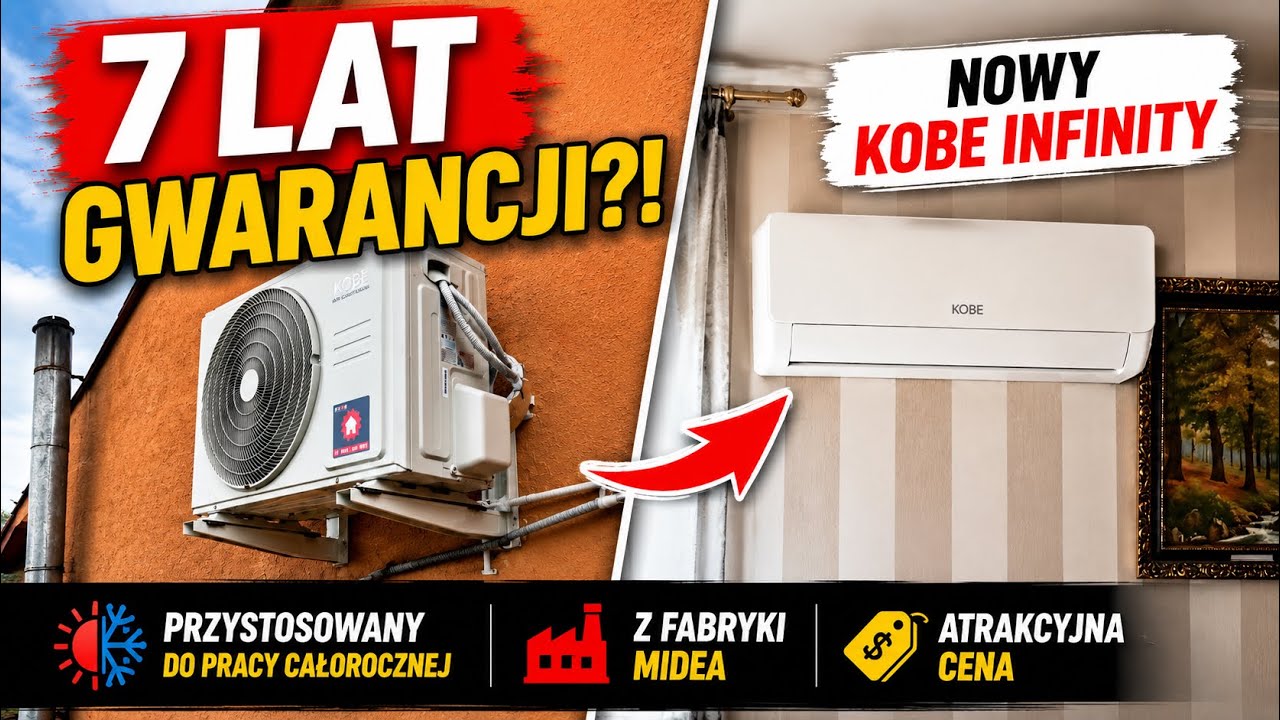     Nowy klimatyzator z 7-letnią gwarancją! Czy Kobe Infinity namiesza na rynku?