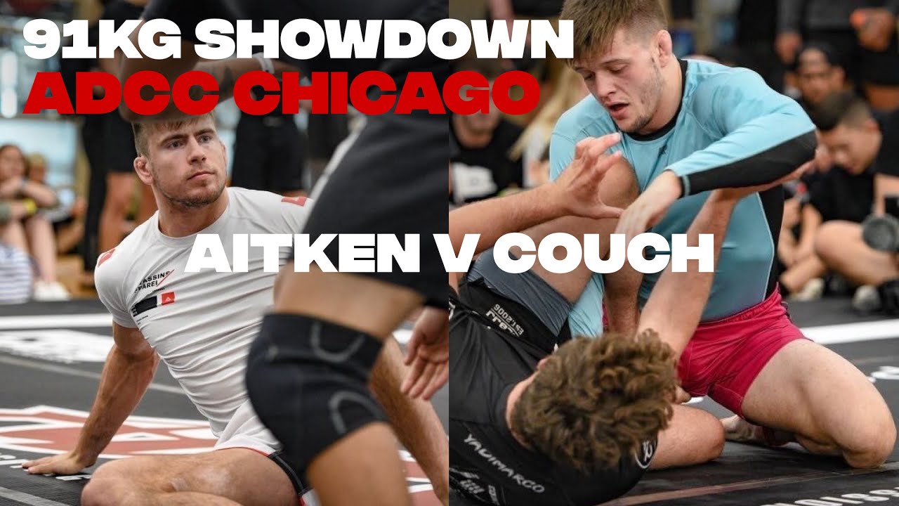 91 KG Showdown - Ryan Aitken And Jacob Couch Collide At The ADCC Chicago Open