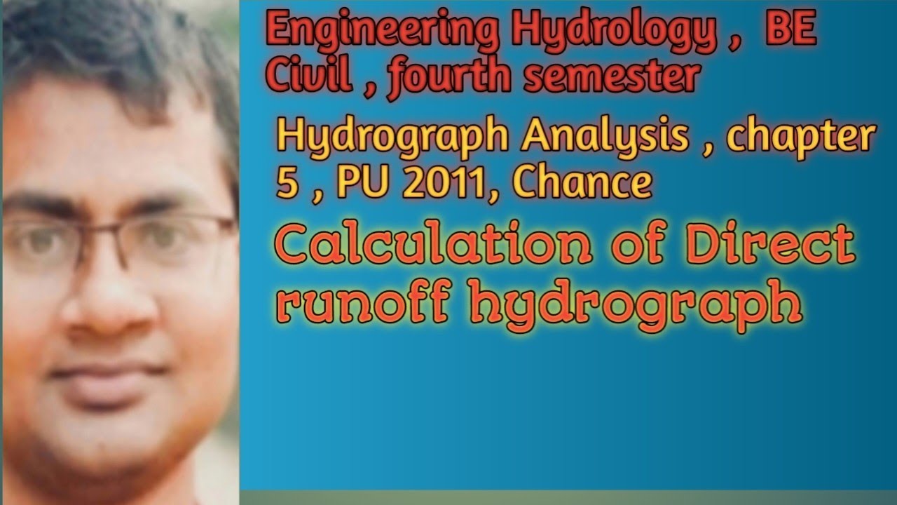 Engineering Hydrology/Hydrograph Analysis/Direct runoff hydrograph/BE Civil/fourth semester /DRH
