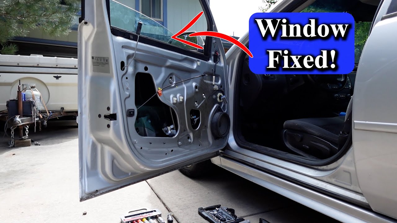 How to Replace Window Lift Regulator Chevy Impala 2006-2013