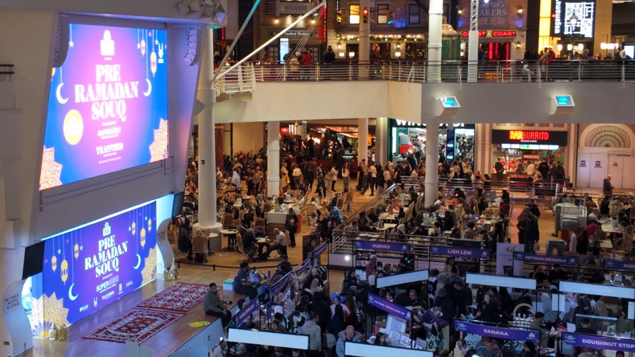 Pre Ramadan Souq - Trafford Centre | 2025 | Vlog | The Halal Food Festival