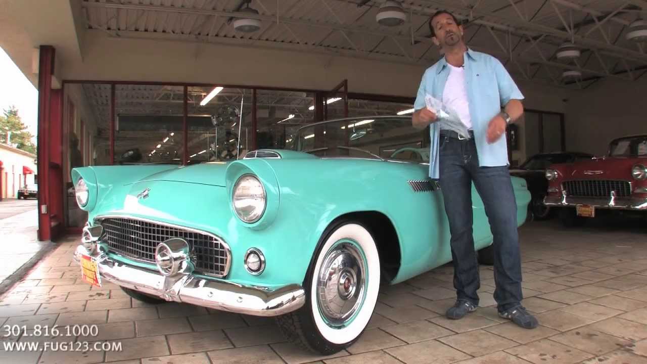 1955 Ford Thunderbird T-Bird Convertible for sale with test drive, walk through video