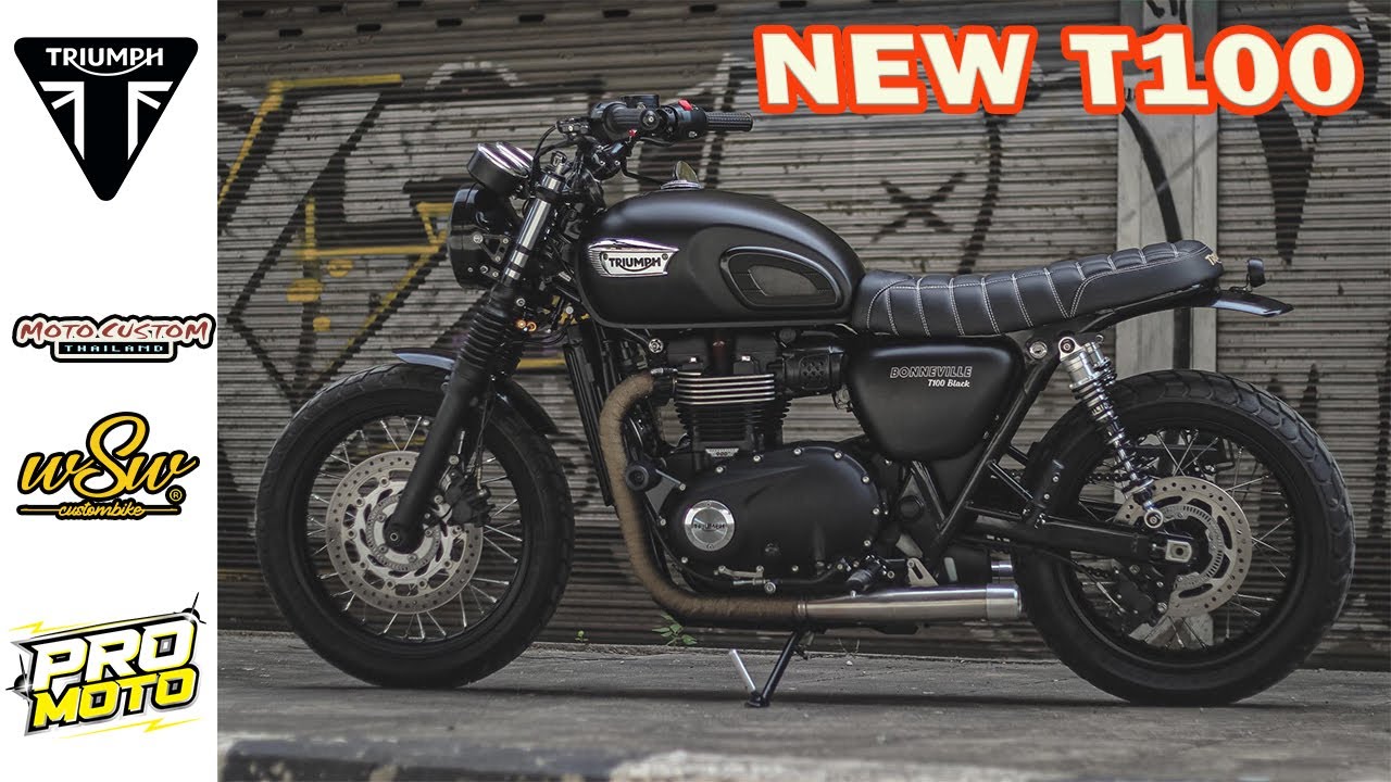 EP71 [SUBTITLE]   รีวิว TRIUMPH BONNEVILLE NEW T100 จัดทรง ตัดท้าย ยัดของแต่ง