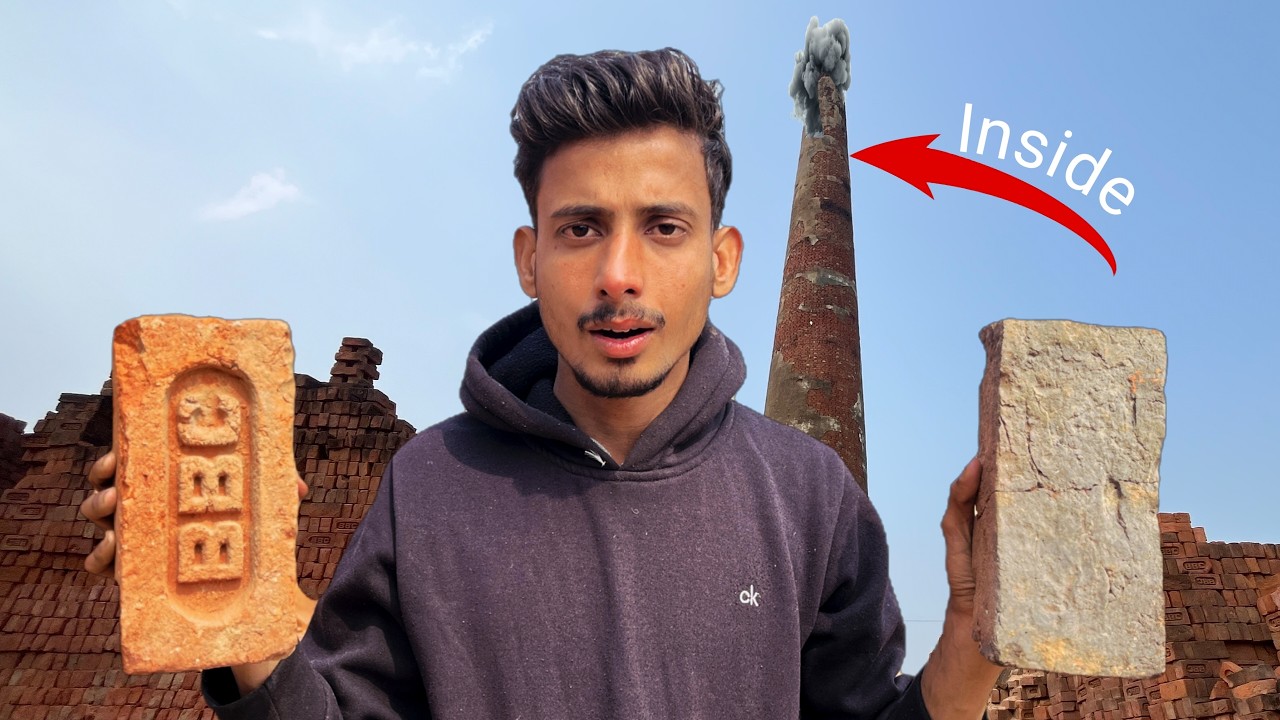 Exploring the Biggest Brick Kiln Chimney!