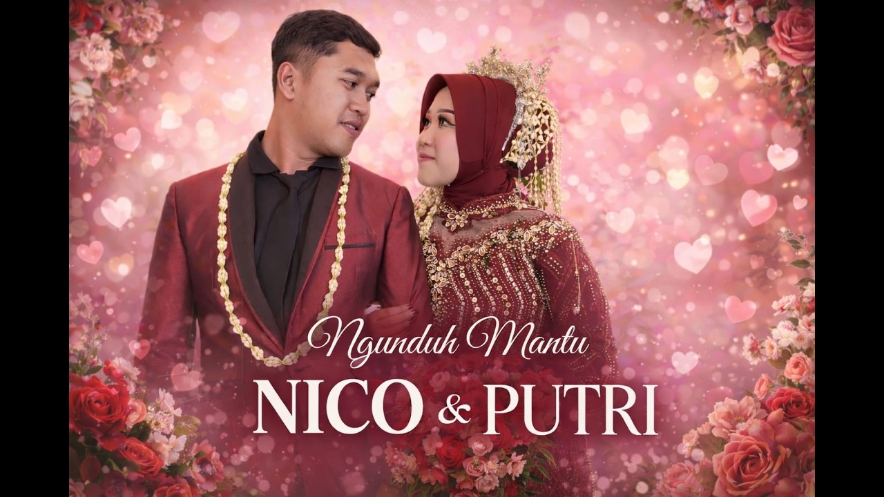 Acara Ngunduh Mantu  Ahmad Nico Setyawan &  Putri Nur Fadilah Pandean Lor Ngablak Magelang