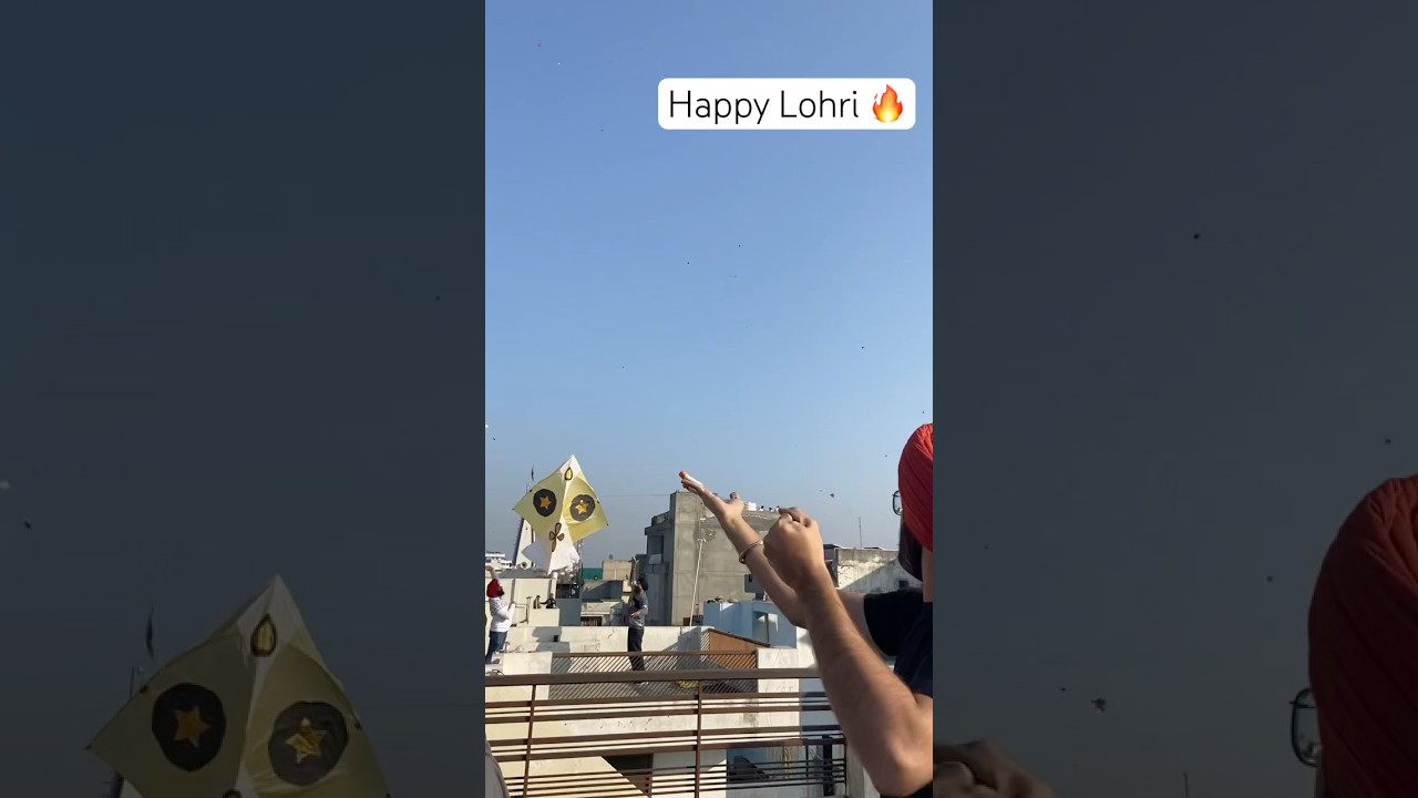 FLYING 8 FEET KITE 🪁🔥 Happy Lohri ❤️🔥🪁2025 
