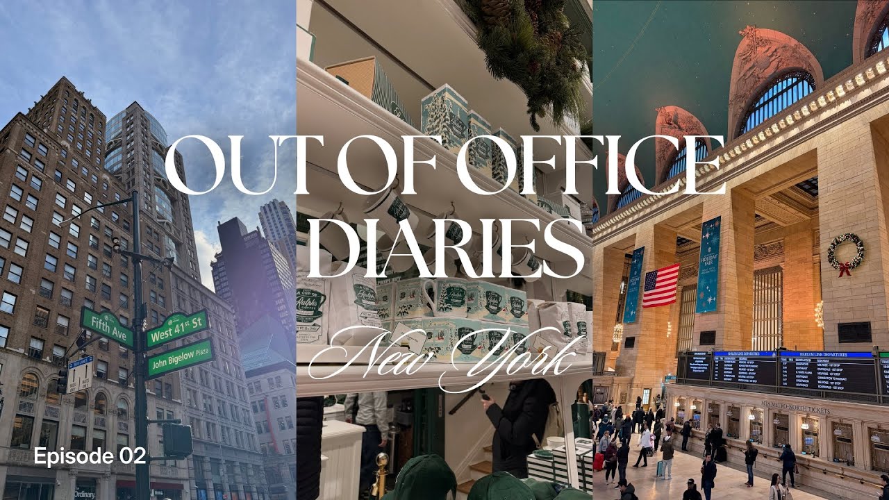 Grand Central, Levain Bakery, Trader Joe’s i więcej... | Out of Office Diaries E02