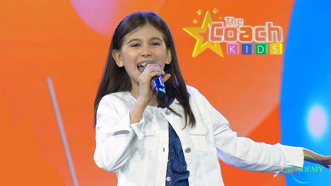 Angelina Mango - Ci Pensiamo Domani | Allegra (LIVE) | THE COACH KIDS 8 programma TV