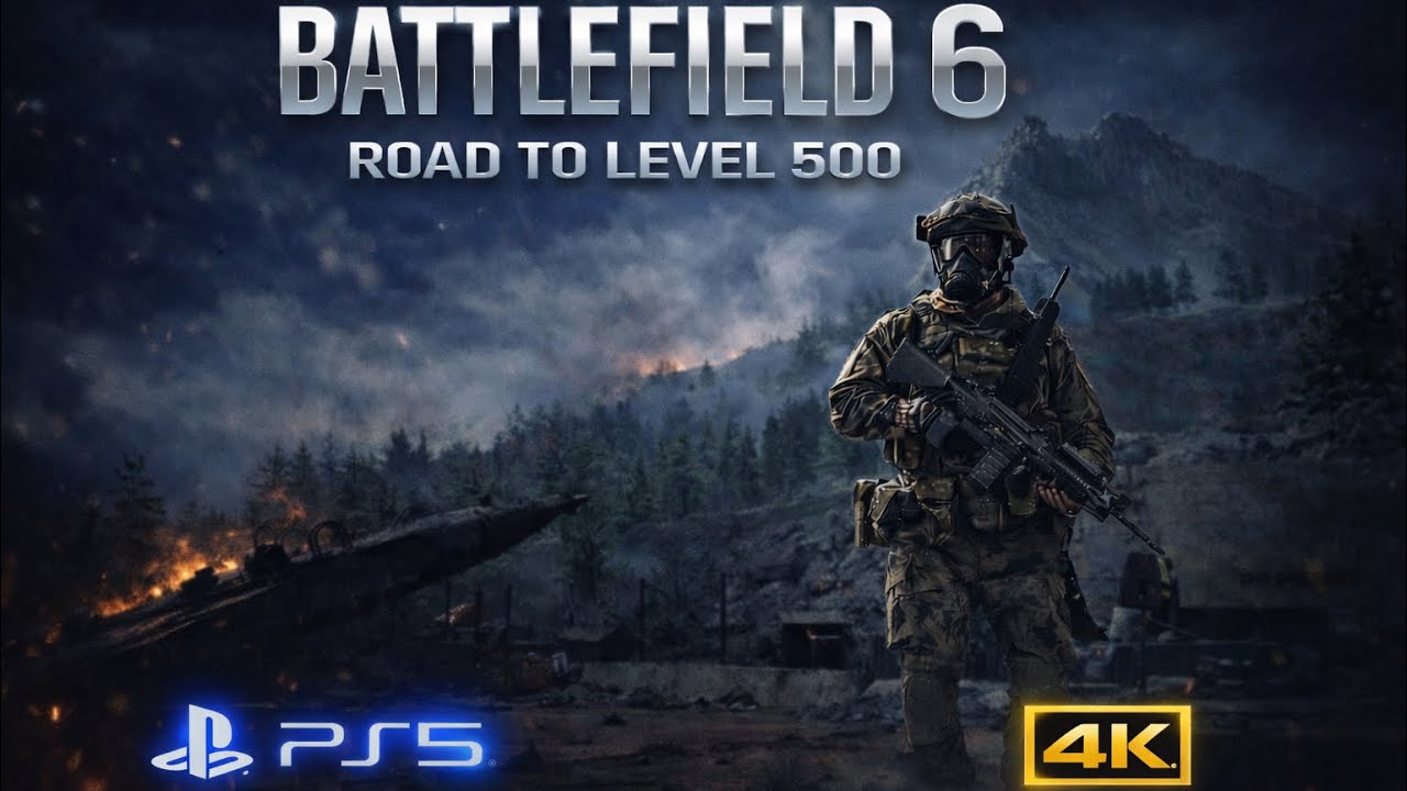 BATTLEFIELD 6 Gameplay PS5 4K | Road to Level 500 🔥