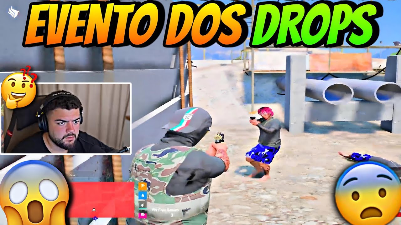 EVENTO DE DROPS COM AS FACS DO ILEGAL😱 GROTA, ELEMENTS, S.V,  CAIXA BAIXA, V.K E +🔥| COMPLEXO CLIPES