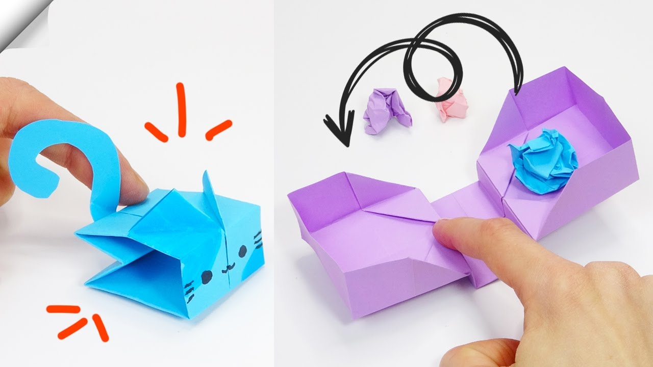 3 paper TOYS antistress | Moving paper toys