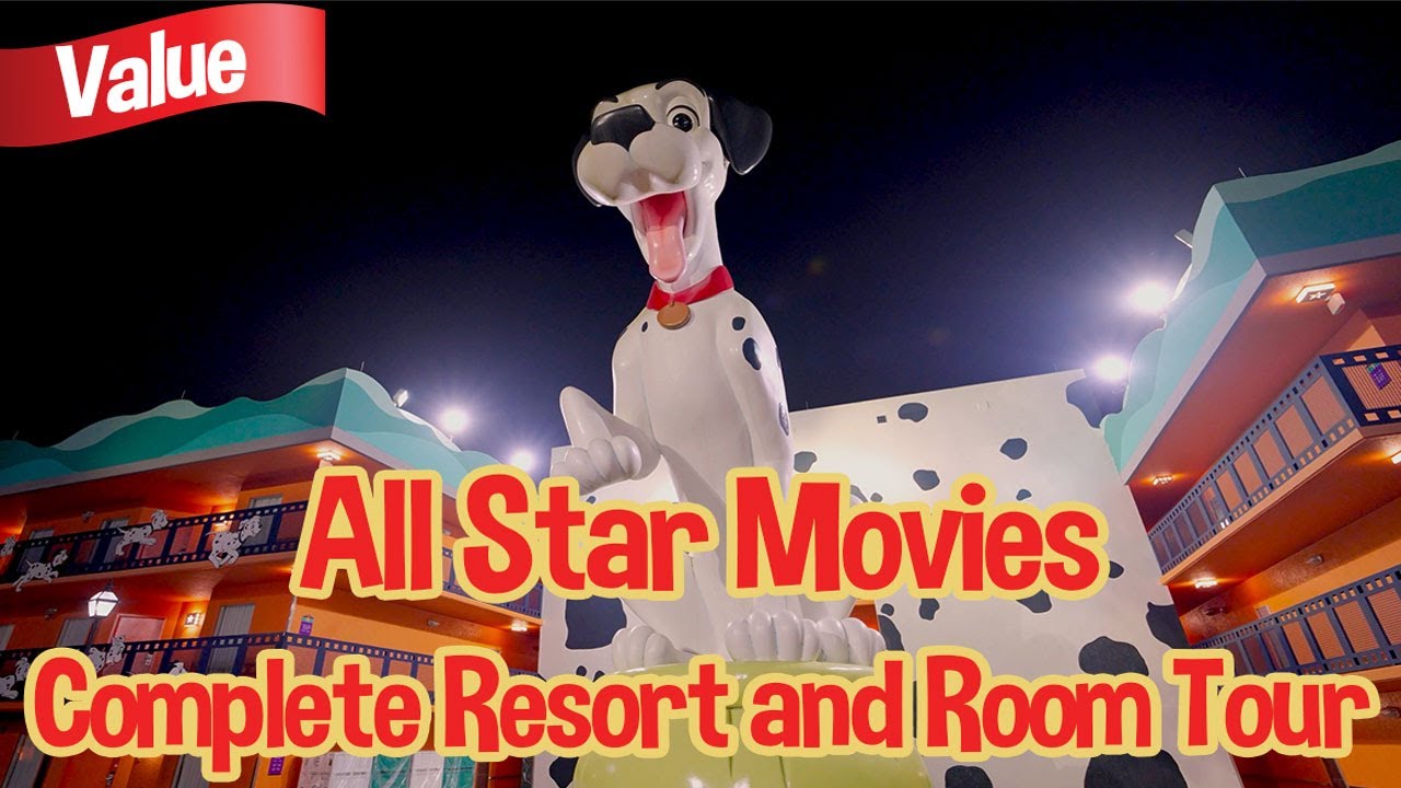 All Star Movies - 2024 Resort and Room Tour