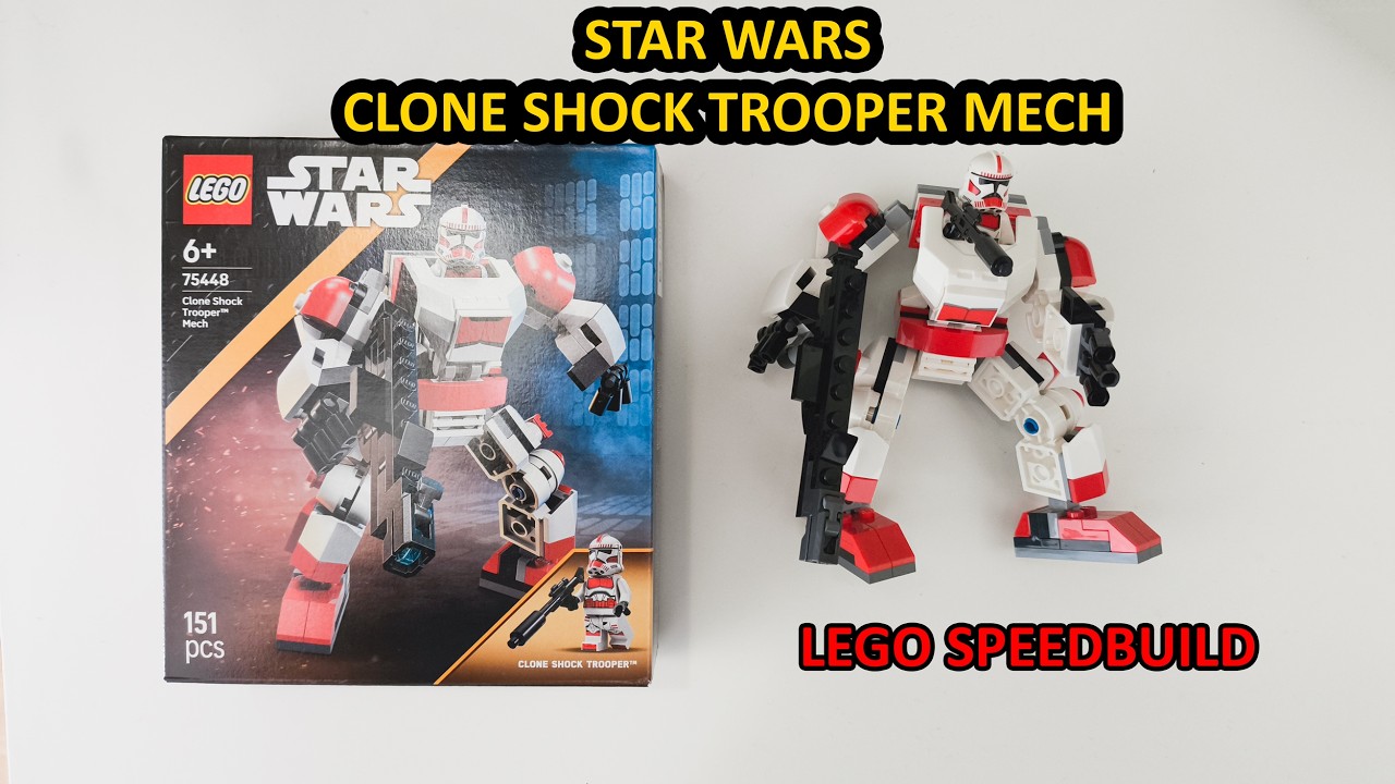 LEGO - Speedbuild - Star Wars Clone Shock Trooper Mech