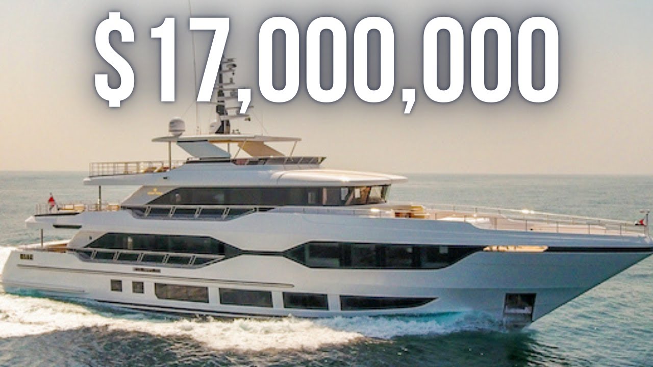 Inside a $17,000,000 Luxury SuperYacht | Majesty 120 Super Yacht Tour