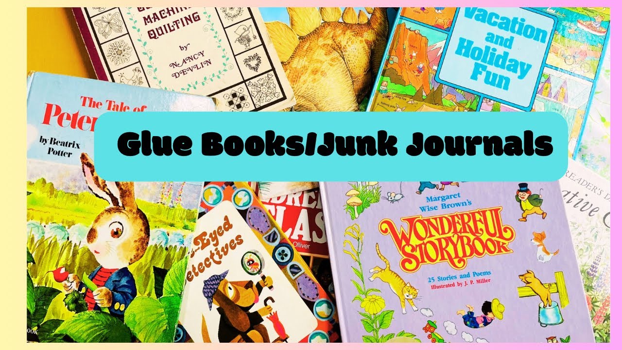 More Big GLUE BOOKS/JUNK JOURNALS…up and coming!