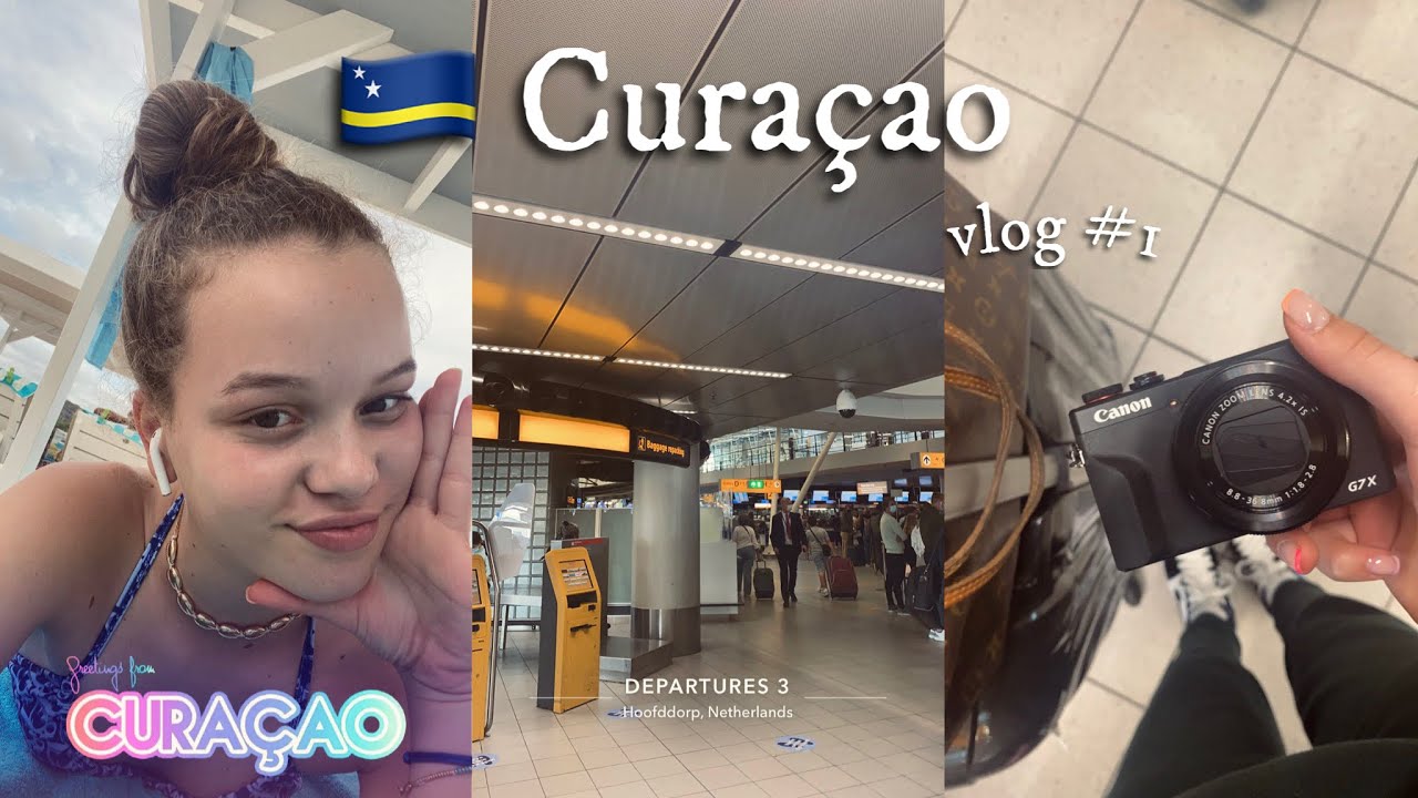 NAAR CURAÇAO ✈️🏝☀️👙🐠| Curaçao vlog #1