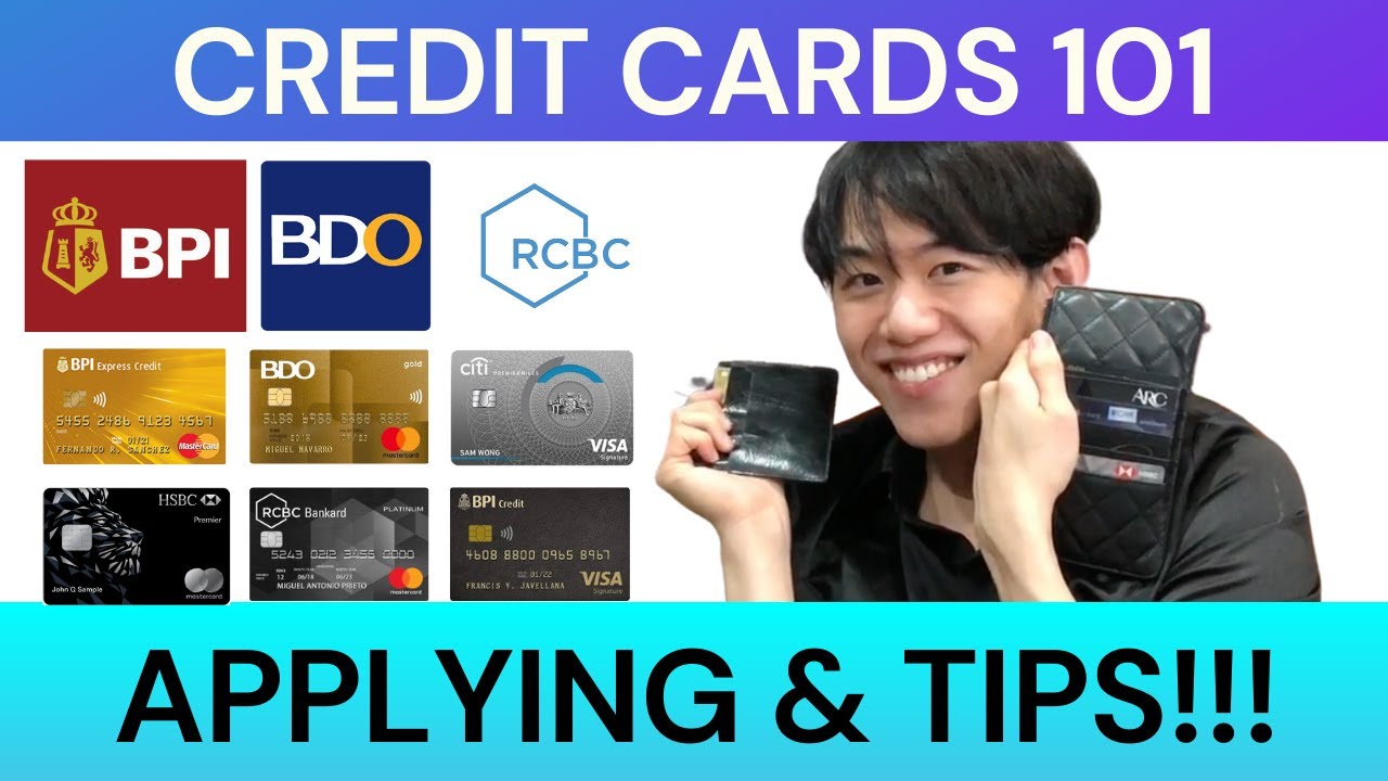 CREDIT CARDS 101 - TIPS and FACTS when APPLYING FOR CREDIT CARDS!