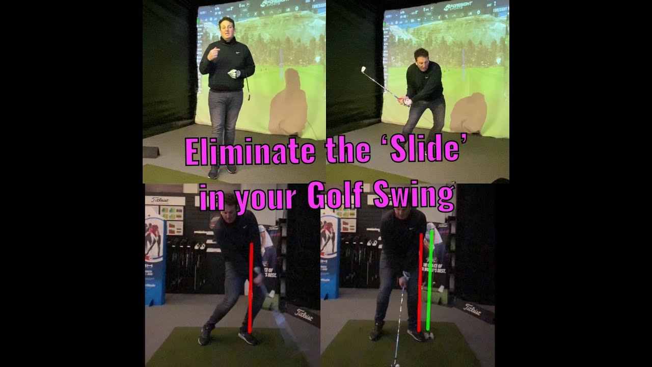 Eliminate the slide in your golf swing