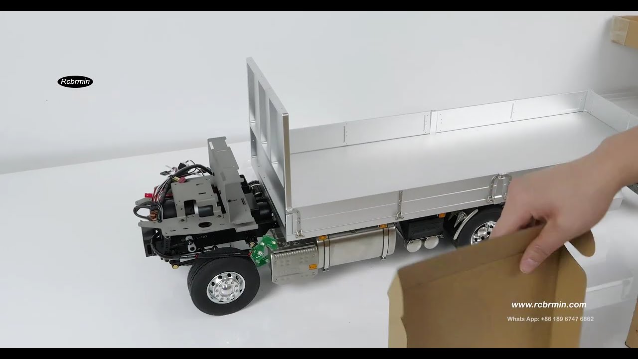 (unboxing) 1/14 Scale VOLVO 6×4 Truck