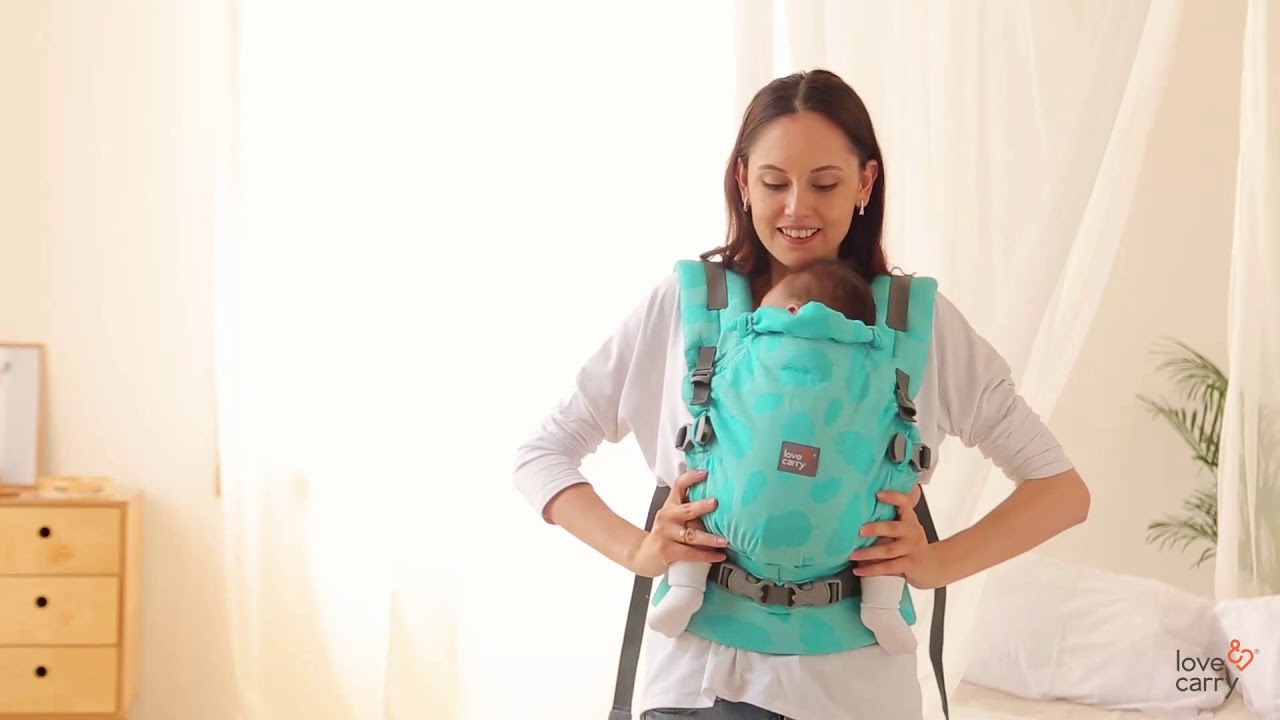 Présentation du porte-bébé physiologique ONE de Love and Carry