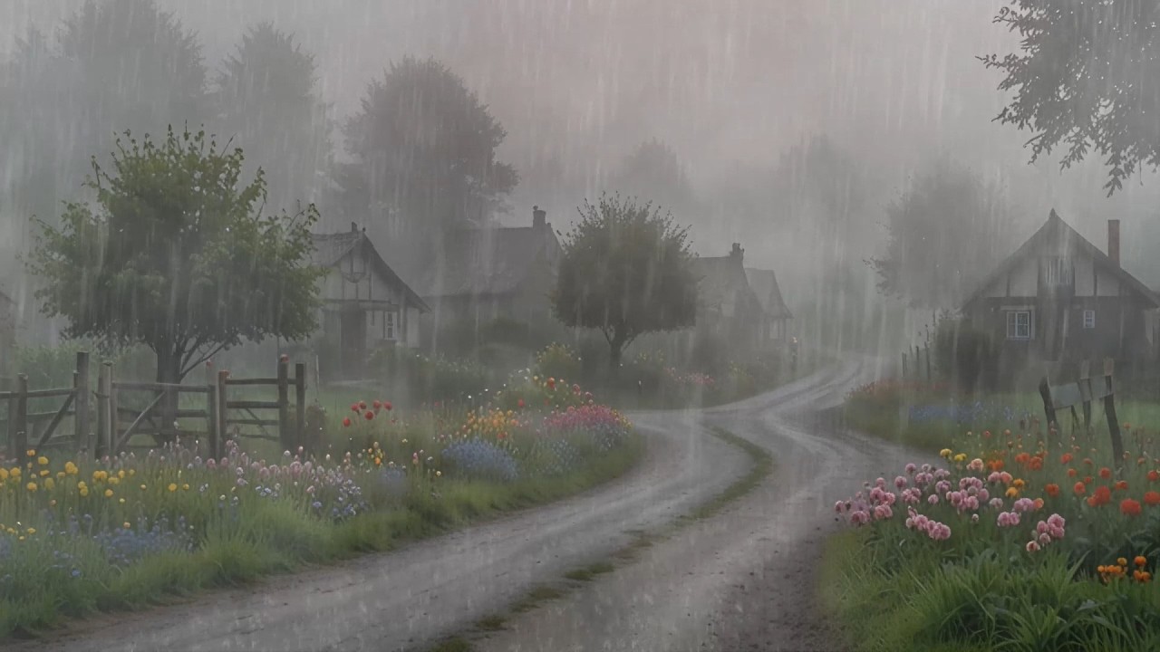 Peaceful Rain Sounds for Stress-Free Nights and Better Rest | Gentle Rain Ambience