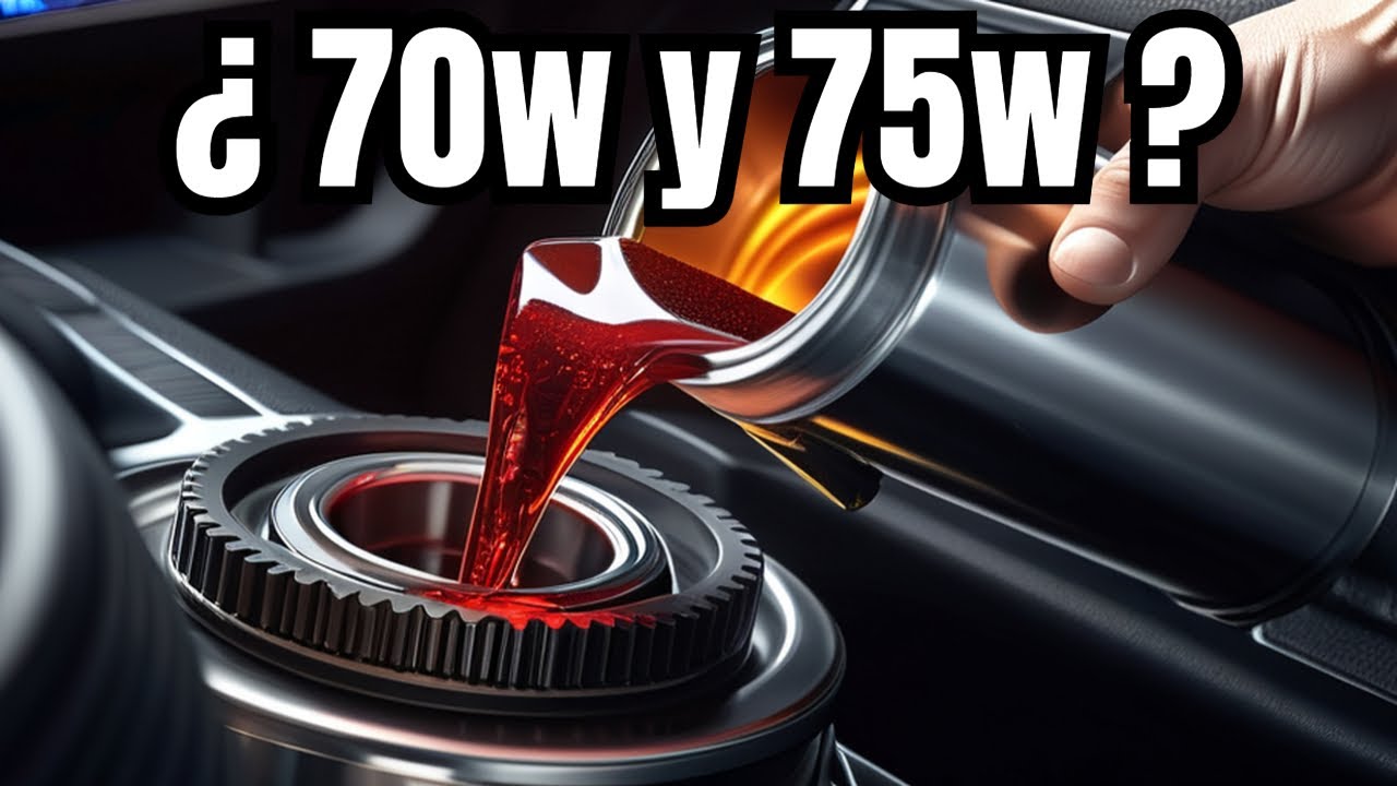 Aceite Transmisión 75W NO ES MONOGRADO