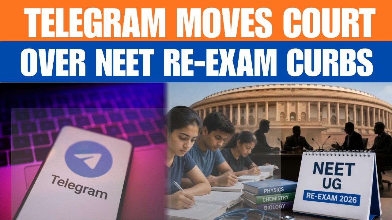 Telegram Moves Delhi High Court Against Temporary India Access Restriction Ahead of NEET | News9
