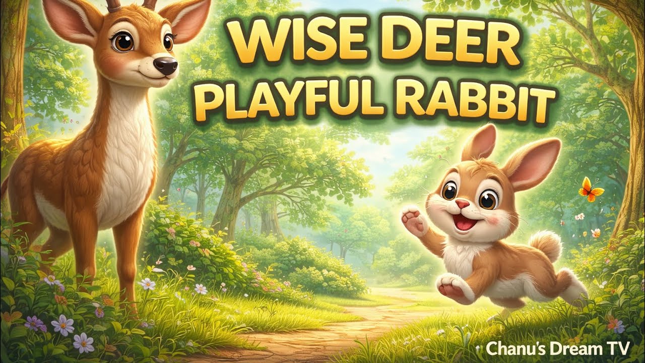 The Deer and the Rabbit 🦌🐰 | A Story of Awareness and Wisdom | Chanu’s Dream TV