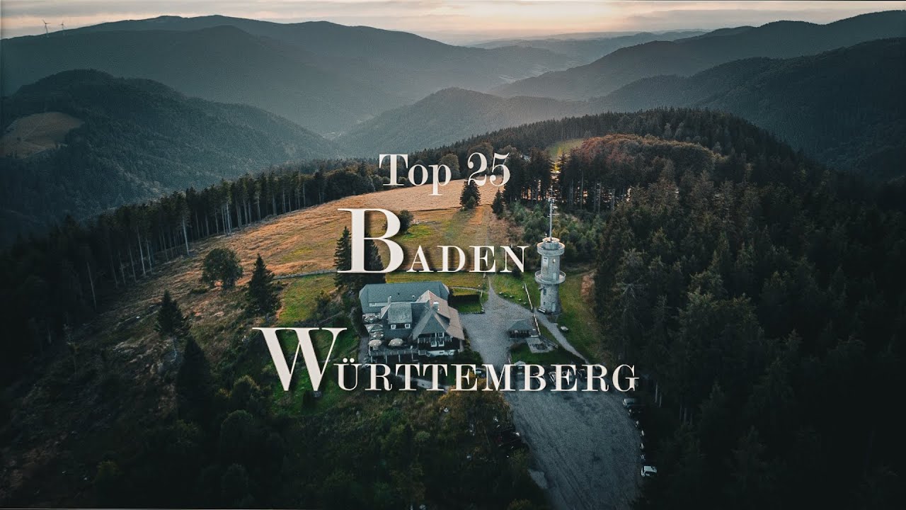 🇩🇪 Top 25 Places To Visit In Baden-Württemberg 🇩🇪 - 4K Drone | Part 1