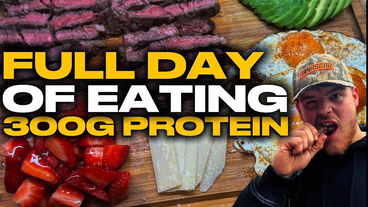 300G PROTEIN FULL DAY OF EATING | WHOLEBODY PROTOCOL
