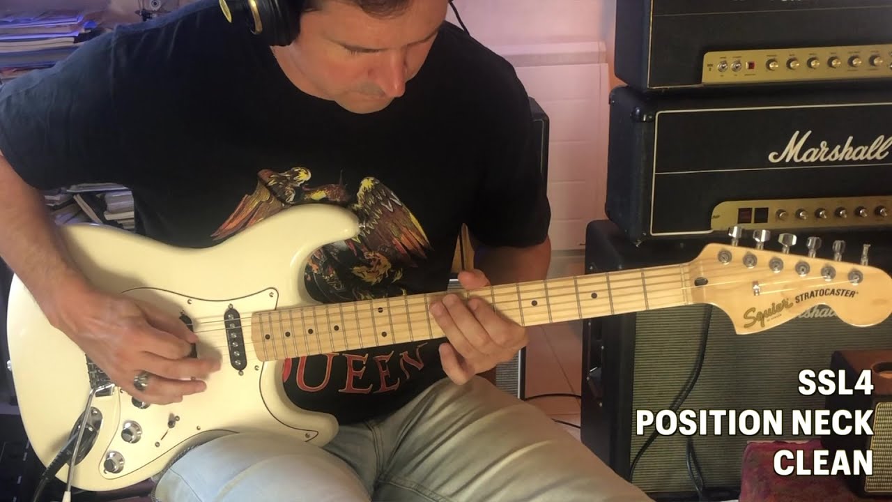 Pickups Comparison Neoclassical Shred Seymour Duncan SSL4 VS DiMarzio HS3 VS FS1   HD