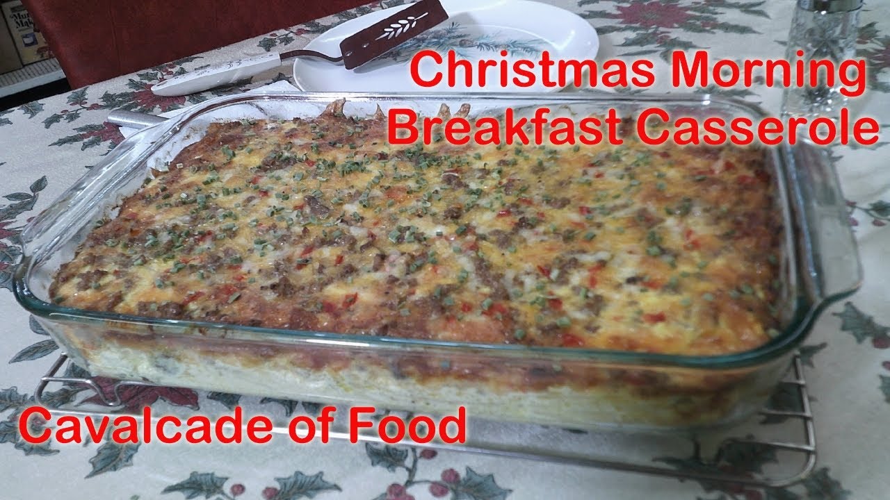 Christmas Morning Breakfast Casserole