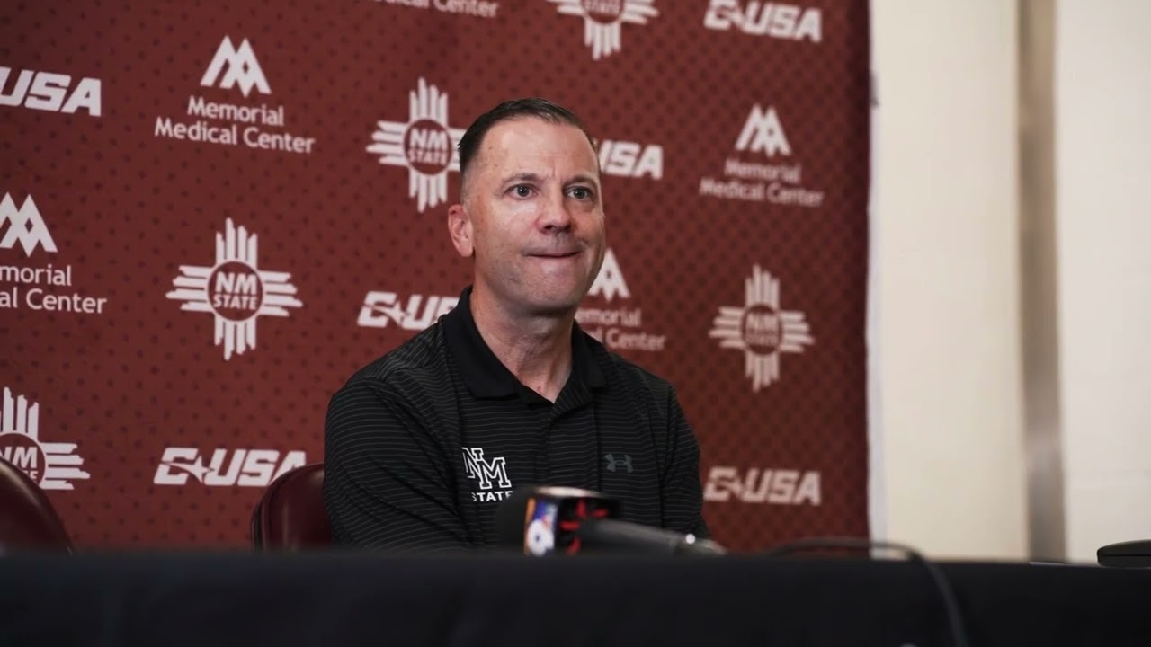 NM State Men's Basketball Postgame Press Conference Jan. 22