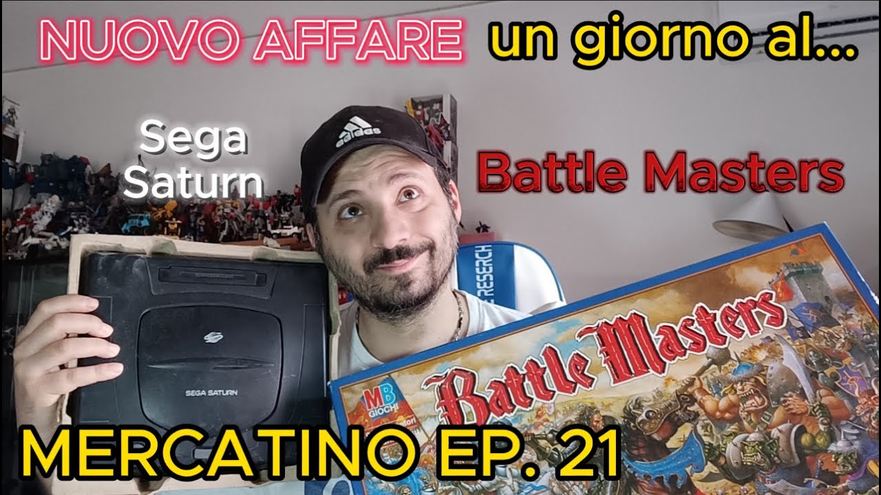 QUESTA E' FORTUNA, TROVO UN SEGA SATURN E UN BATTLE MASTERS AL MERCATINO EP. 21