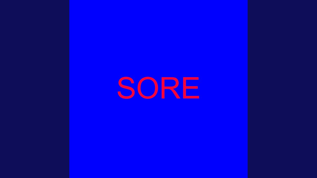 sore