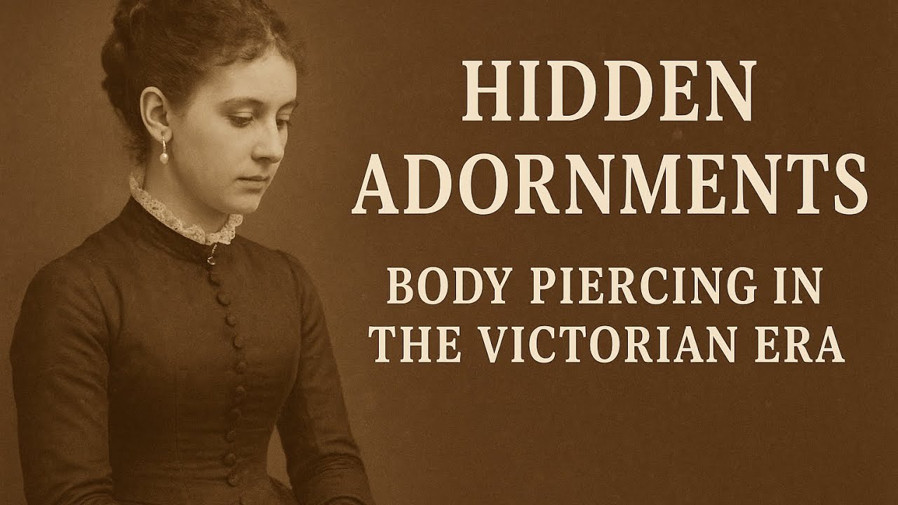 HIDDEN ADORNMENTS | BODY PIERCING IN THE VICTORIAN ERA | PRINCE ALBERT ANYONE? | VICTORIAN HISTORY 